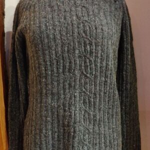 Klokkeblomst i Mohair Tweed Lemon Drop str L