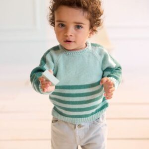 Opskrift Pullover, på dansk, sendes som PDF