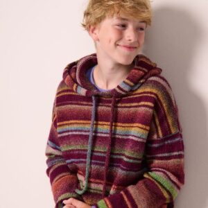 Opskrift Hættetrøje, på engelsk sendes som PDF