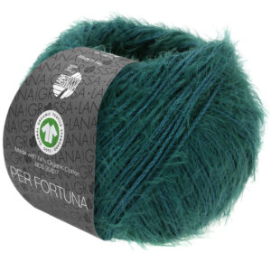 Per Fortuna Økologisk Bomuld Petrolgrøn 25 Udgået